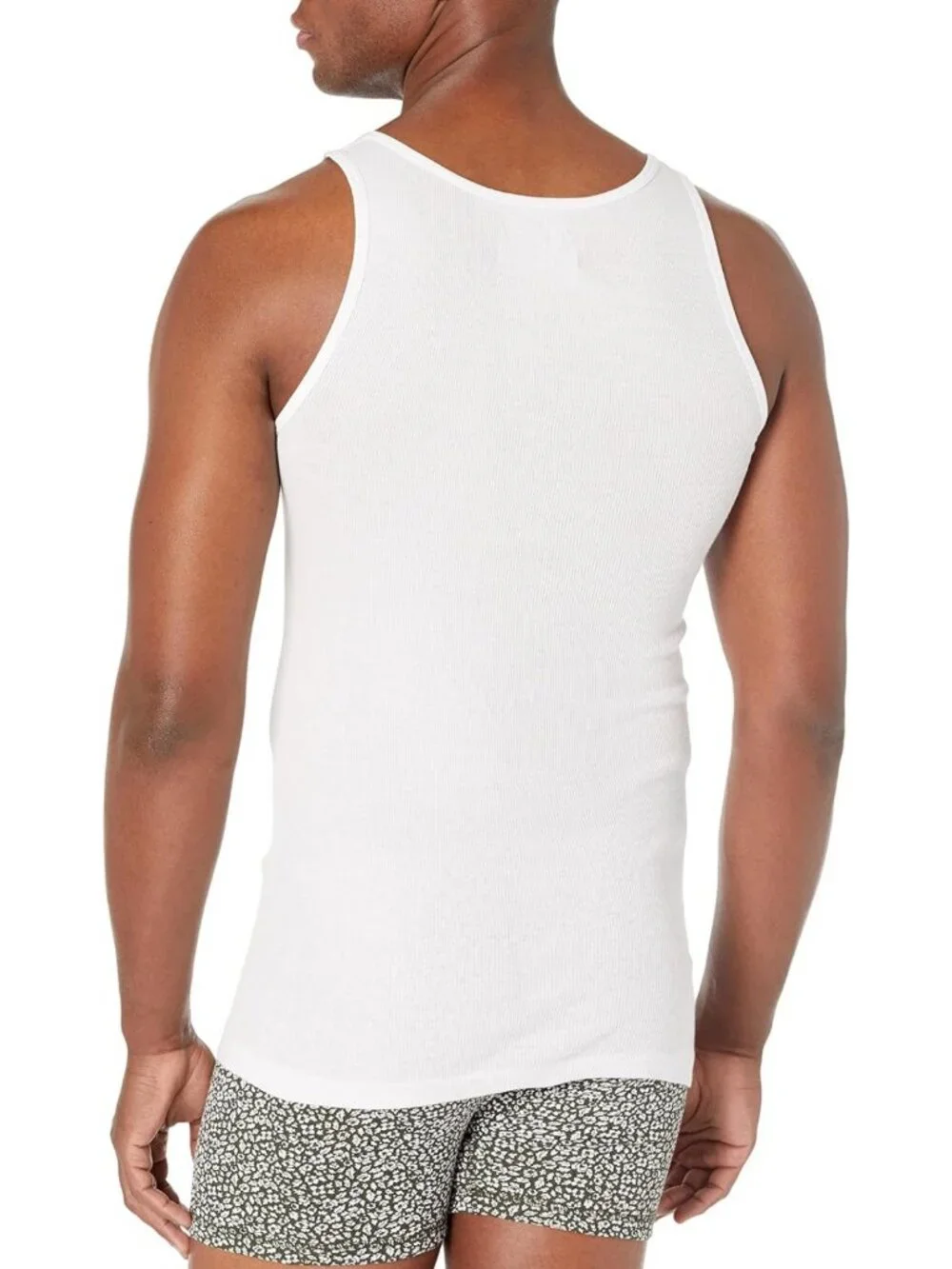 Lightweight Breathable Cotton Slim Fit Tank Undershirts, 6-Pack for Men
